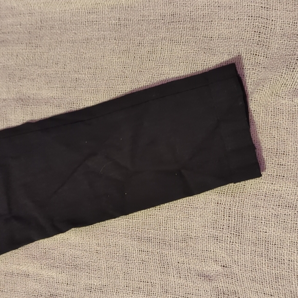 Anne Klein Black Pants with Gold zippers - Picture 8 of 9